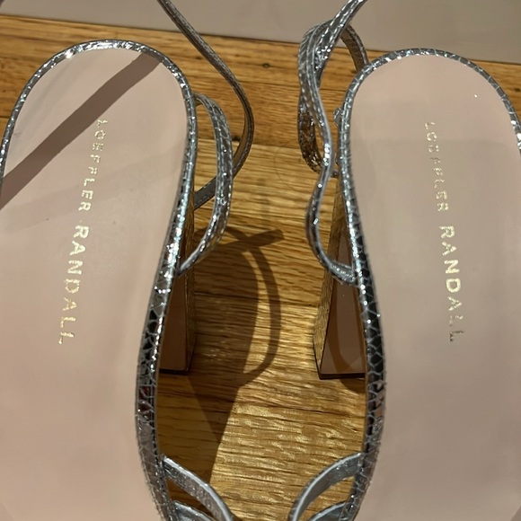 LOEFFLER RANDALL 
Rivka 115mm Leather Knot Platform Sandals - Picture 9 of 16